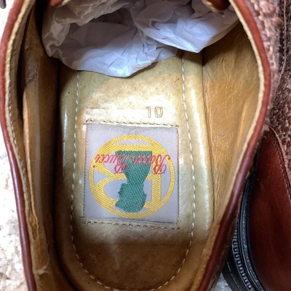 Bacco Bucci Lavorazione Artigiana Mandial Men’s Shoes Made In Italy